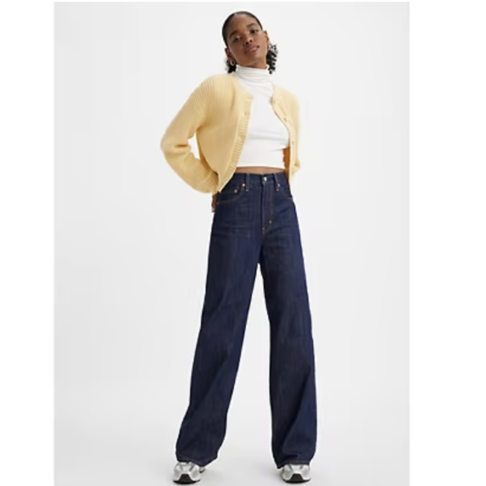 Levis premium high loose jeans